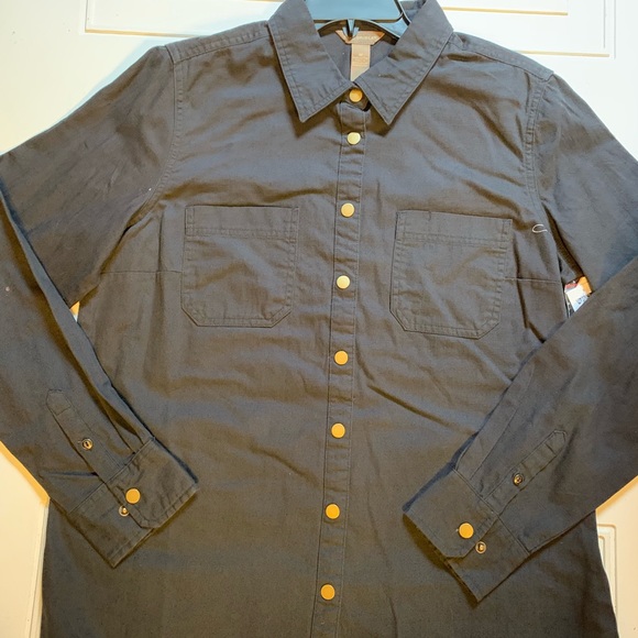 Bit & Bridle Snap NWT Button-up Black - Picture 6 of 6